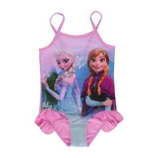 Maillot de bain Reine des Neiges à volants