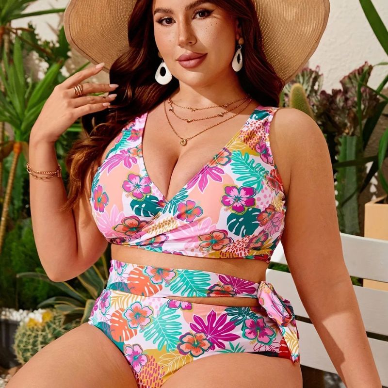 Bain Femme Ronde Haut Volant Femme Haut De Maillot De Bain Femme