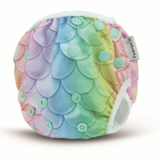 Maillot de Bain Couche Bébé de Style Écailles