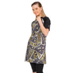 Maillot de Bain Burkini à Motifs Géométriques