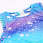 Maillot de Bain Sirène à Volants