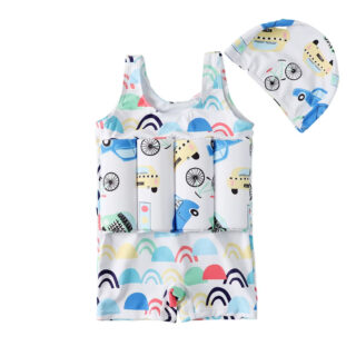 Maillot de Bain Bouée de Style Moderne sur fond blanc