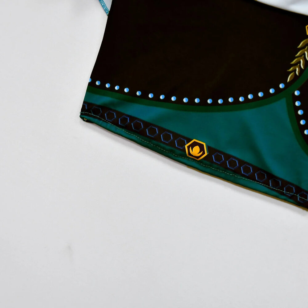 Maillot de Bain Reine des Neiges Vert
