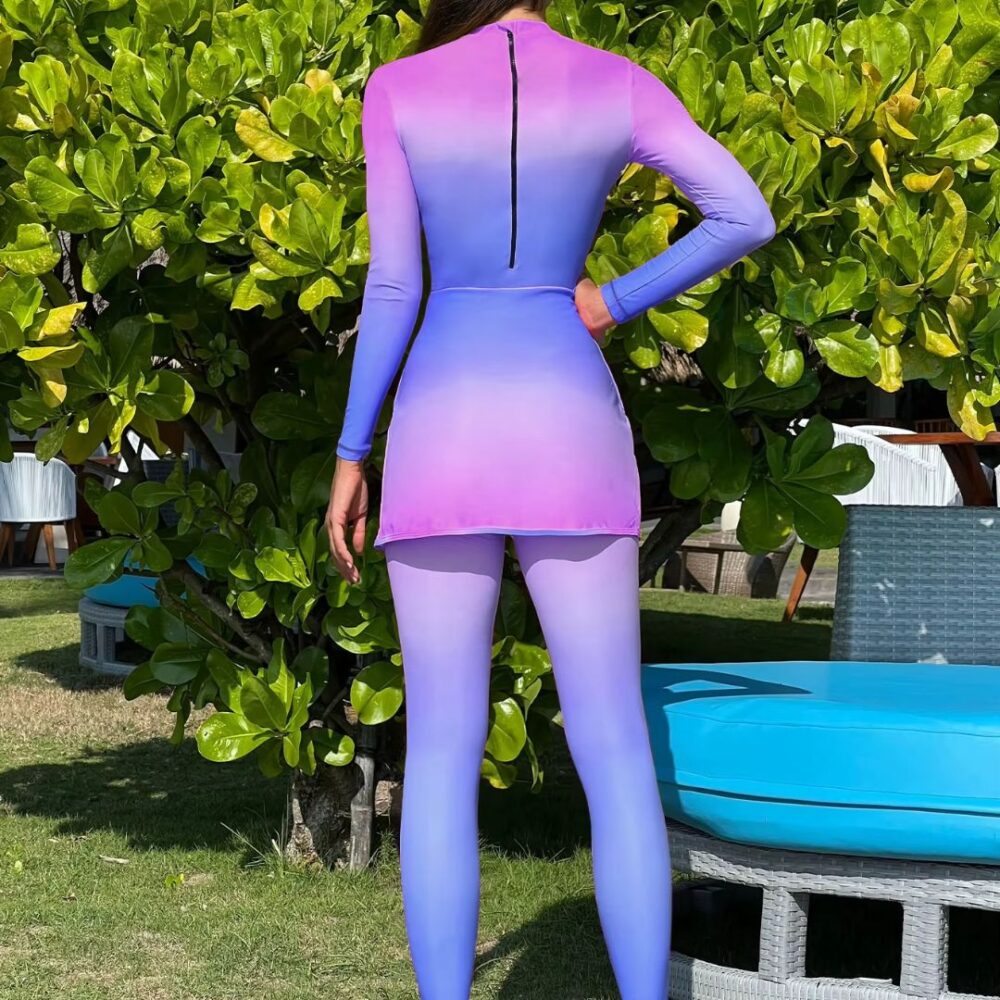 Maillot de Bain Burkini Lumineux et Moderne