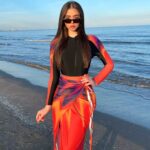 Maillot de Bain Burkini Orange et Tendance