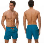 Maillot de Bain Homme Short Bleu