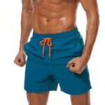 Maillot de Bain Homme Short Bleu