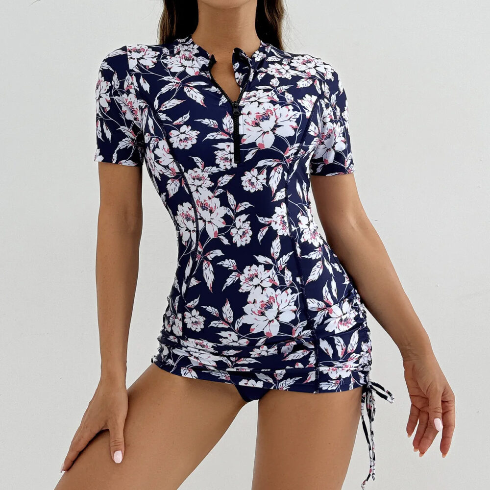 Maillot de Bain Tankini Sexy à Imprimé Floral
