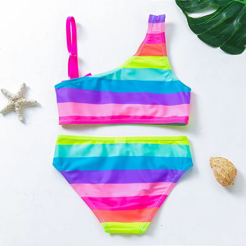 Maillot de Bain Reine des Neiges 2 Pièces Multicolore